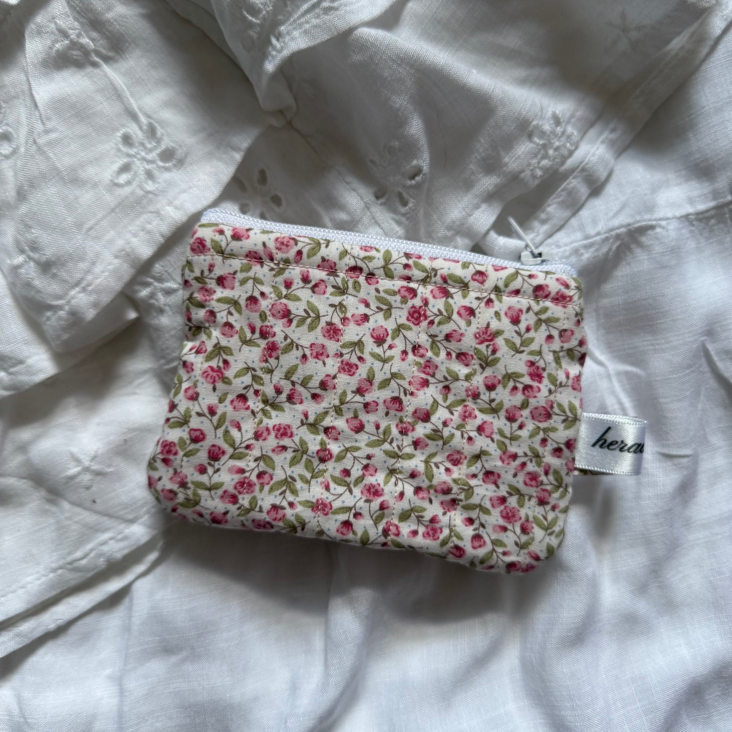 peony coin pouch